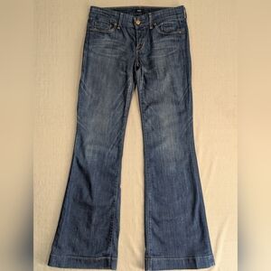 Citizens of Humanity Low Rise Full Leg Stretch Blue Denim Jeans - Women's 27